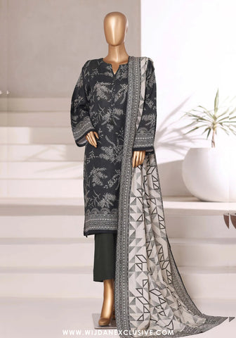 Sadabahar Printed Stitched Khaddar 3PC Collection - 2025 (BLACK D-03) Sadabahar Printed Stitched Khaddar 3PC Collection - 2025 (BLACK D-03)