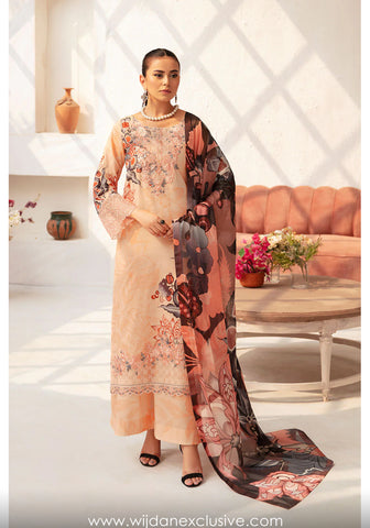 Rangrez Luxury Lawn Collection'25 Vol-07 by Ramsha N-710 Rangrez Luxury Lawn Collection'25 Vol-07 by Ramsha N-710