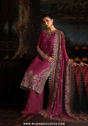 Zarif Unstitched Premium Chiffon Collection - 2025 ZRF-05-ADELLE Zarif Unstitched Premium Chiffon Collection - 2025 ZRF-05-ADELLE