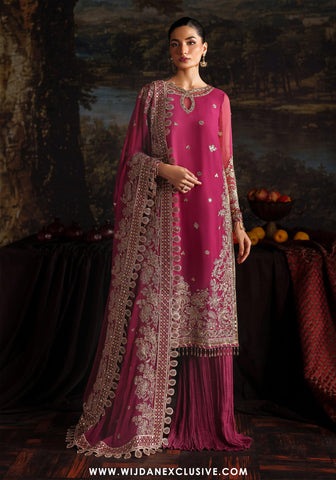 Zarif Unstitched Premium Chiffon Collection - 2025 ZRF-05-ADELLE Zarif Unstitched Premium Chiffon Collection - 2025 ZRF-05-ADELLE