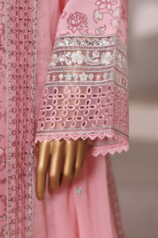 Sadabahar 3PC Stitched Luxury Embroidered Viscose Collection - 2025 (PINK) Sadabahar 3PC Stitched Luxury Embroidered Viscose Collection - 2025 (PINK)