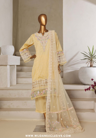 Sadabahar Embroidered Lawn Jacquard Collection - 2025 SB-JL-03 Sadabahar Embroidered Lawn Jacquard Collection - 2025 SB-JL-03