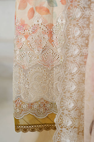 Sadabahar 3pc Cutwork Chikankari Vol-02 Collection - 2025 SB-CKL-02 Sadabahar 3pc Cutwork Chikankari Vol-02 Collection - 2025 SB-CKL-02