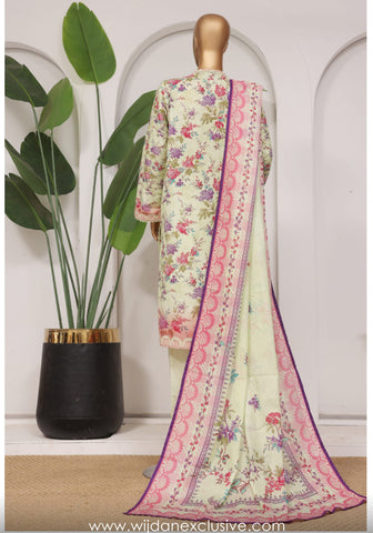 Bin saeed Exclusive Embroidered 3pc Collection'25 Vol-01 D-03 Bin saeed Exclusive Embroidered 3pc Collection'25 Vol-01 D-03