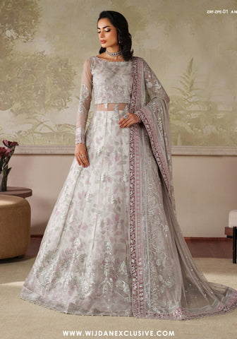 Zarif Zaneera Unstitched Printed & Embroidered Formals Collection - 2025 (ANAIRAH) Zarif Zaneera Unstitched Printed & Embroidered Formals Collection - 2025 (ANAIRAH)