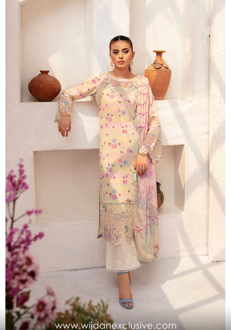 Rangrez Luxury Lawn Collection'25 Vol-07 by Ramsha N-704 Rangrez Luxury Lawn Collection'25 Vol-07 by Ramsha N-704