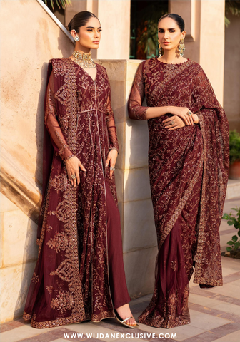 Sahiba Embroidered Net Formals - 2025 by Zarif SBA-01 ELIF Sahiba Embroidered Net Formals - 2025 by Zarif SBA-01 ELIF