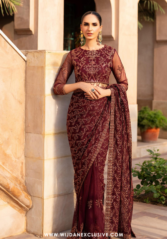 Sahiba Embroidered Net Formals - 2025 by Zarif SBA-01 ELIF Sahiba Embroidered Net Formals - 2025 by Zarif SBA-01 ELIF