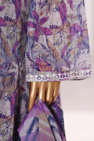 Sadabahar Stitched Khaddar Fall Embroidered Collection - 2025 (PURPLE) Sadabahar Stitched Khaddar Fall Embroidered Collection - 2025 (PURPLE)