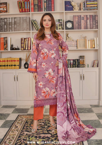 Sephora Unstitched Leather Zari Printed Collection - 2025 Series-V D-01 Sephora Unstitched Leather Zari Printed Collection - 2025 Series-V D-01