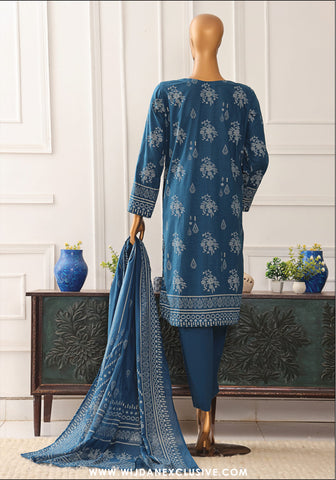 HZ Exclusive Unstitched Mid Summer Embroidered Slub Lawn - 2025 EMC-37 HZ Exclusive Unstitched Mid Summer Embroidered Slub Lawn - 2025 EMC-37