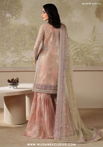 Zarif Zaneera Unstitched Printed & Embroidered Formals Collection - 2025 (SERIYAH) Zarif Zaneera Unstitched Printed & Embroidered Formals Collection - 2025 (SERIYAH)