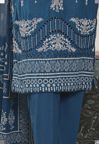 HZ Exclusive Unstitched Mid Summer Embroidered Slub Lawn - 2025 EMC-37 HZ Exclusive Unstitched Mid Summer Embroidered Slub Lawn - 2025 EMC-37