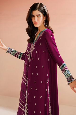 Jazmin Unstitched Velvet Embroidered Formal Vogue - 2025 VVF D-06 Jazmin Unstitched Velvet Embroidered Formal Vogue - 2025 VVF D-06