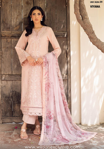 Nura Textured Lawn'25 by Zarif D-09 Nura Textured Lawn'25 by Zarif D-09