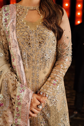 Nureh Jhoomro Unstitched Luxury Formals Collection - 2025 NL-85 Raina Nureh Jhoomro Unstitched Luxury Formals Collection - 2025 NL-85 Raina