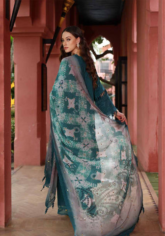 Nureh Bazar Unstitched Schiffli Lawn Collection'25 NE-107