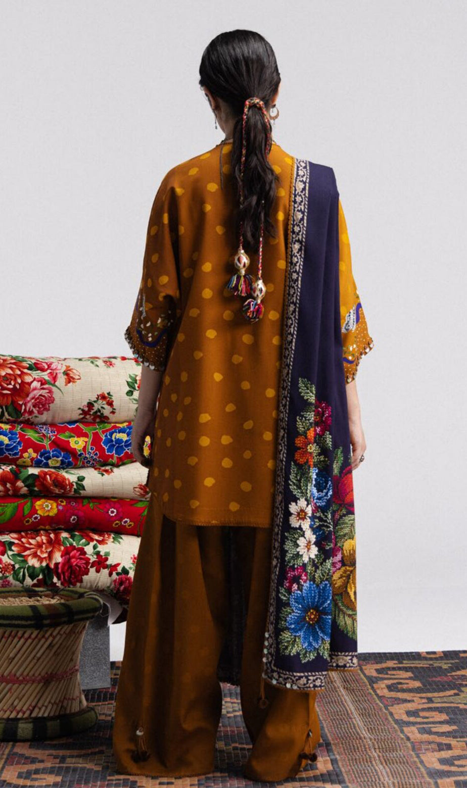 Coco Print's Unstitched Linen Collection - 2026 (D-5B)