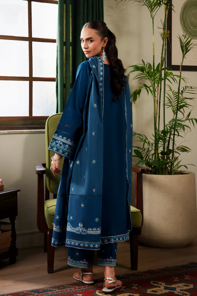 RajBari Stitched Eid Pret Exclusive Embroidered 3PC Collection - 2026 (ZAREEN)