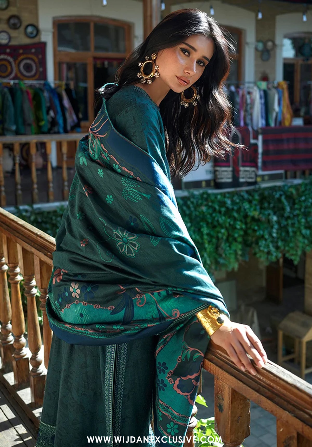 Broadway by Mushq | Unstitched Embroidered Viscose Collection'26 (AZURE ECHO)