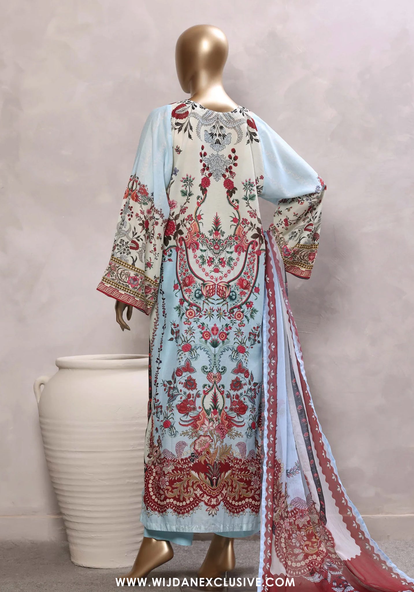 Kaftaan by Sadabahar | Stitched Chamti Printed Cotton Lawn Collection'26 (D-10)