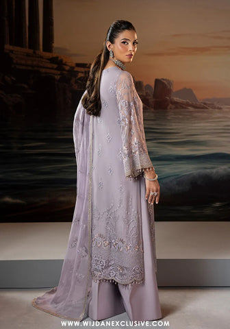 Riwayat Lamisah Unstitched Chiffon Collection - 2025 by Lavish (Twilight Bloom)