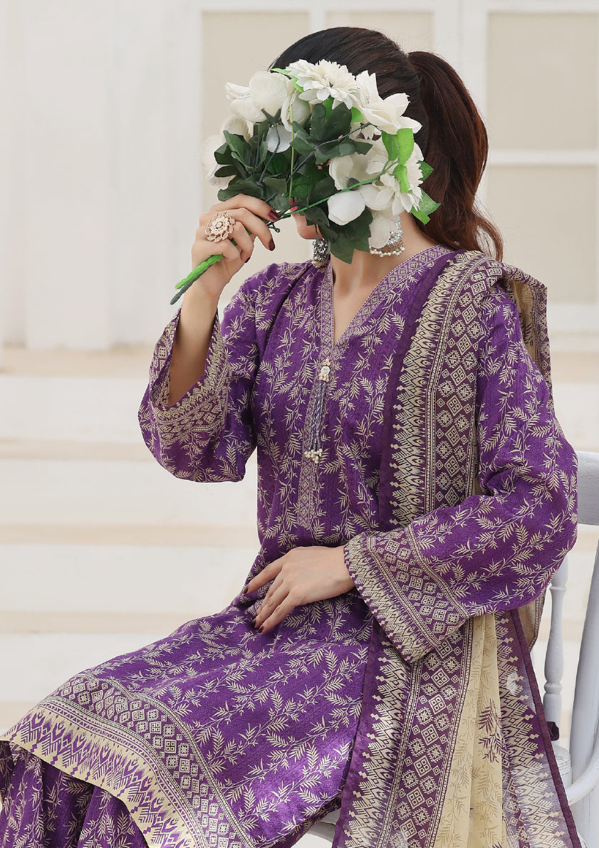 Maya by Aizal | Stitched Digital Printed Lawn Vol-03 Collection - 2026 (D-10)