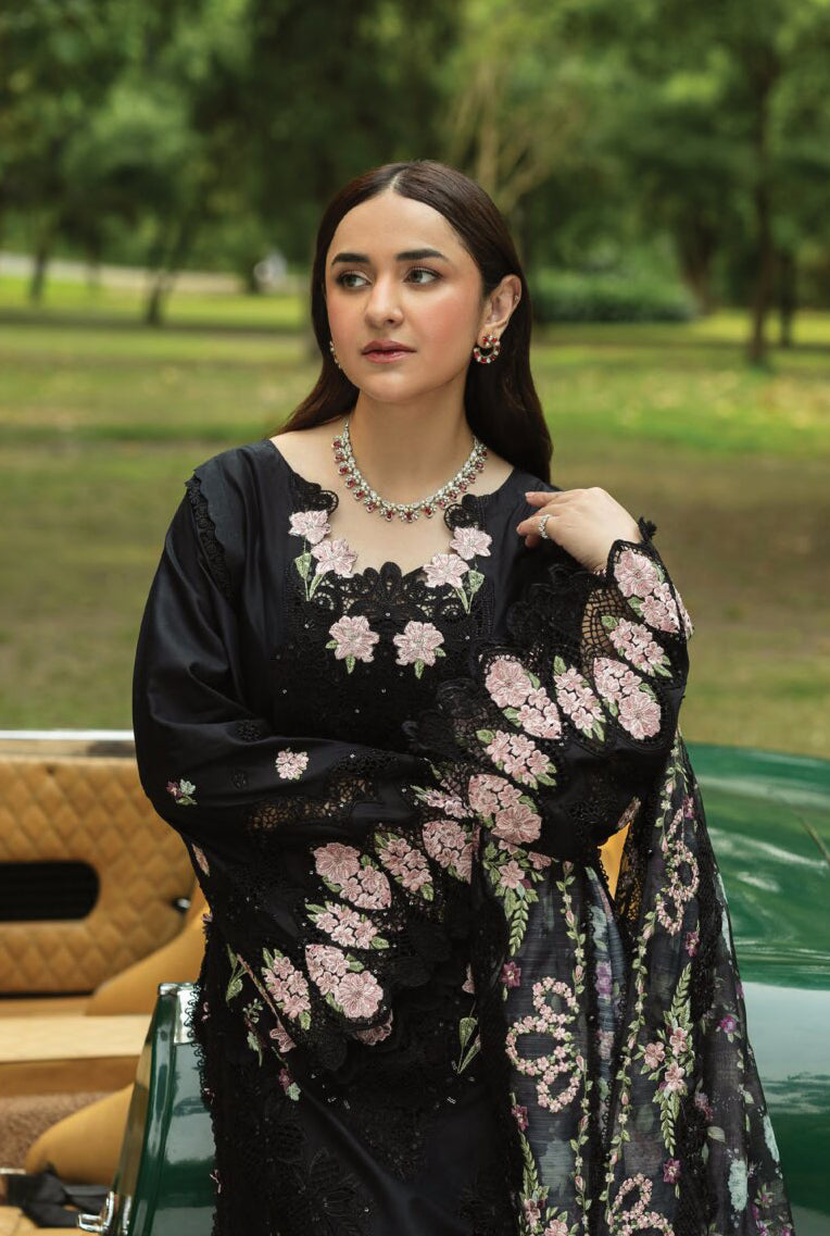 Elaf Unstitched Luxury Lawn Vol-II Collection - 2026 (ELQ-5B)