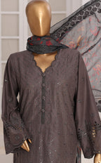 Aifa Dynasty Chikankari Unstitched Luxury Lawn Collection - 2026 (D-10)
