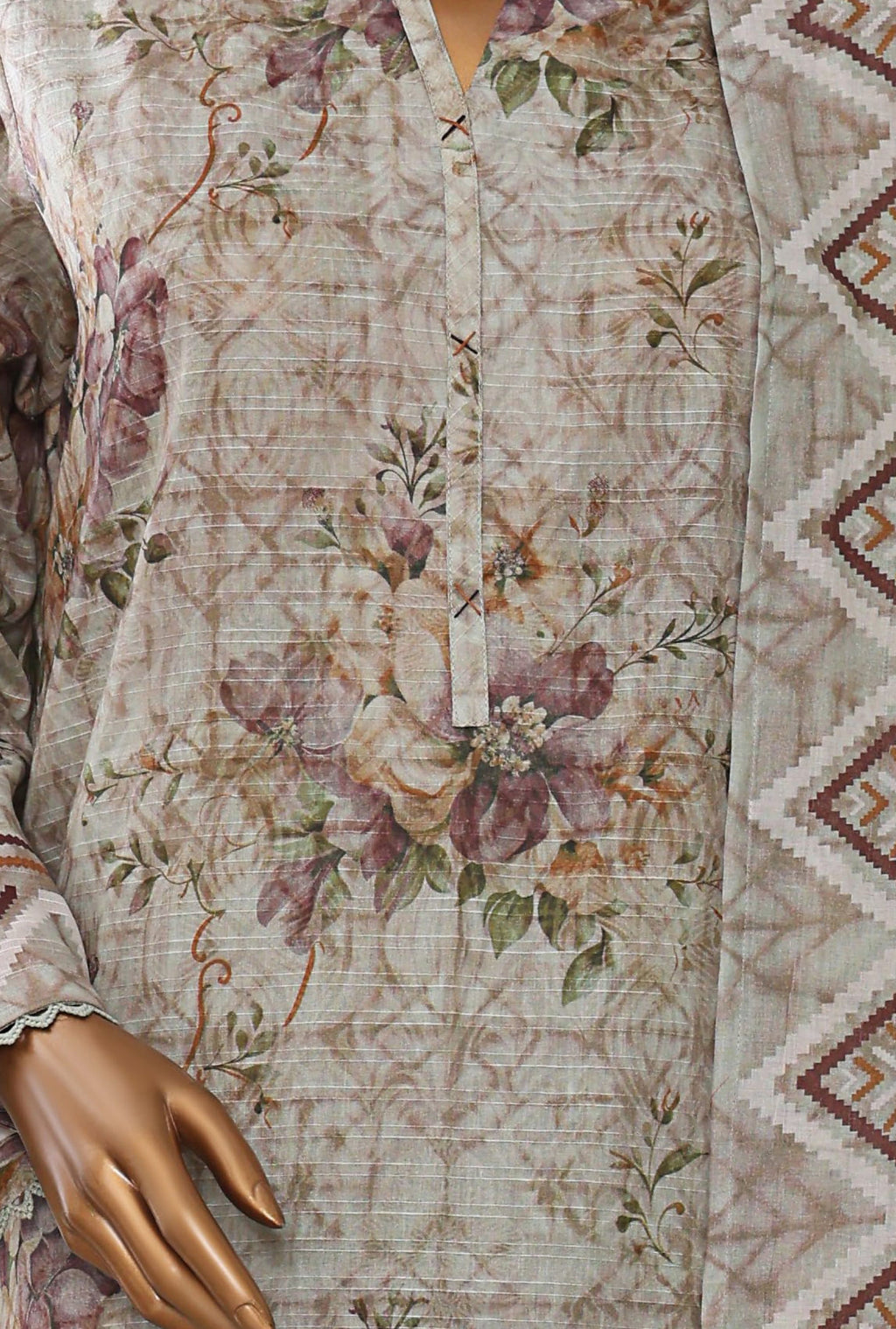 HZ Vital Prints Unstitched Lawn Vol-II Collection VP-7-B