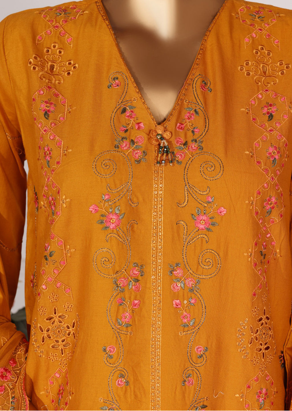 Bin Saeed Stitched Luxury Embroidered 3pc Vol-III Collection - 2026 (D-11)