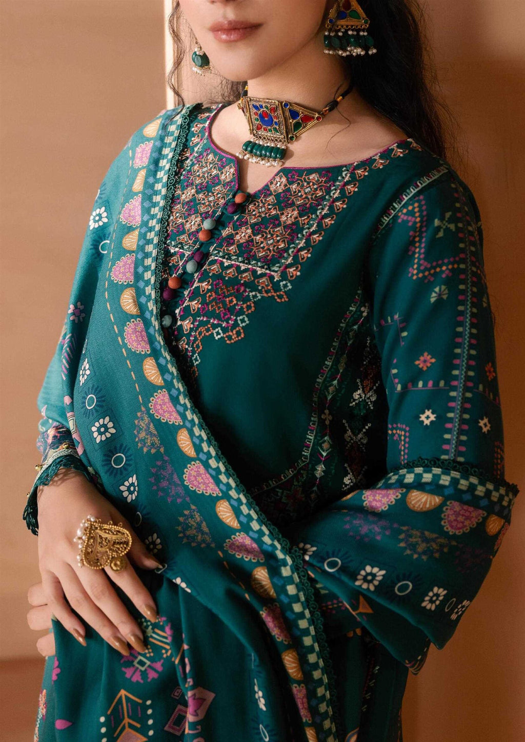 One Nation by Florent | Unstitched Printed & Embroidered Viscose Collection'26 (ZARYAB)