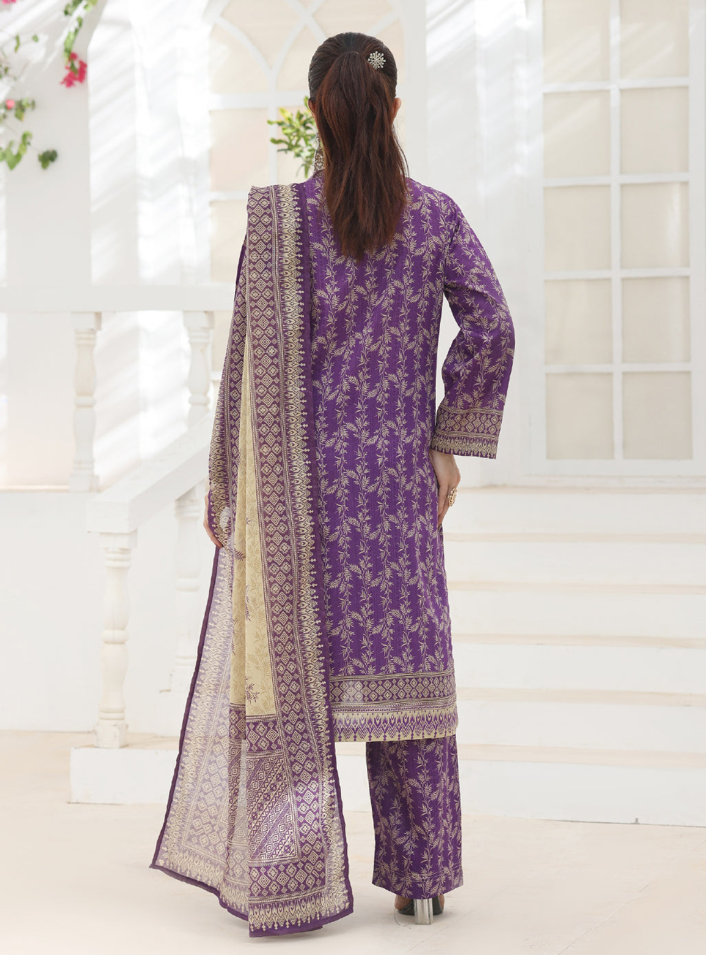 Maya by Aizal | Stitched Digital Printed Lawn Vol-03 Collection - 2026 (D-10)