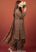 Rang E Bahar by Amna Khadija | Stitched Embroidered Lawn Collection - 2026 (D-10)