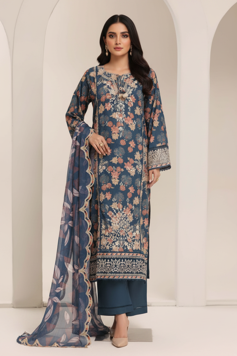 Signature by Sadabahar | Stitched Embroidered Festive Collection - 2026 (D-10)