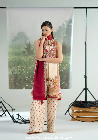 Joolie Prints Unstitched Cambric Collection - 2025 by Saira Rizwan (SUNDAY STROLL)