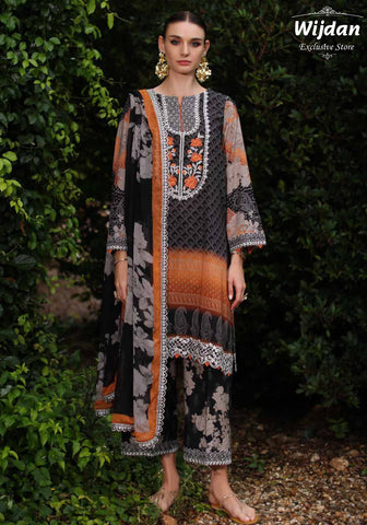 Charizma Infinity Embroidered Printed Lawn Collection'25 D-10