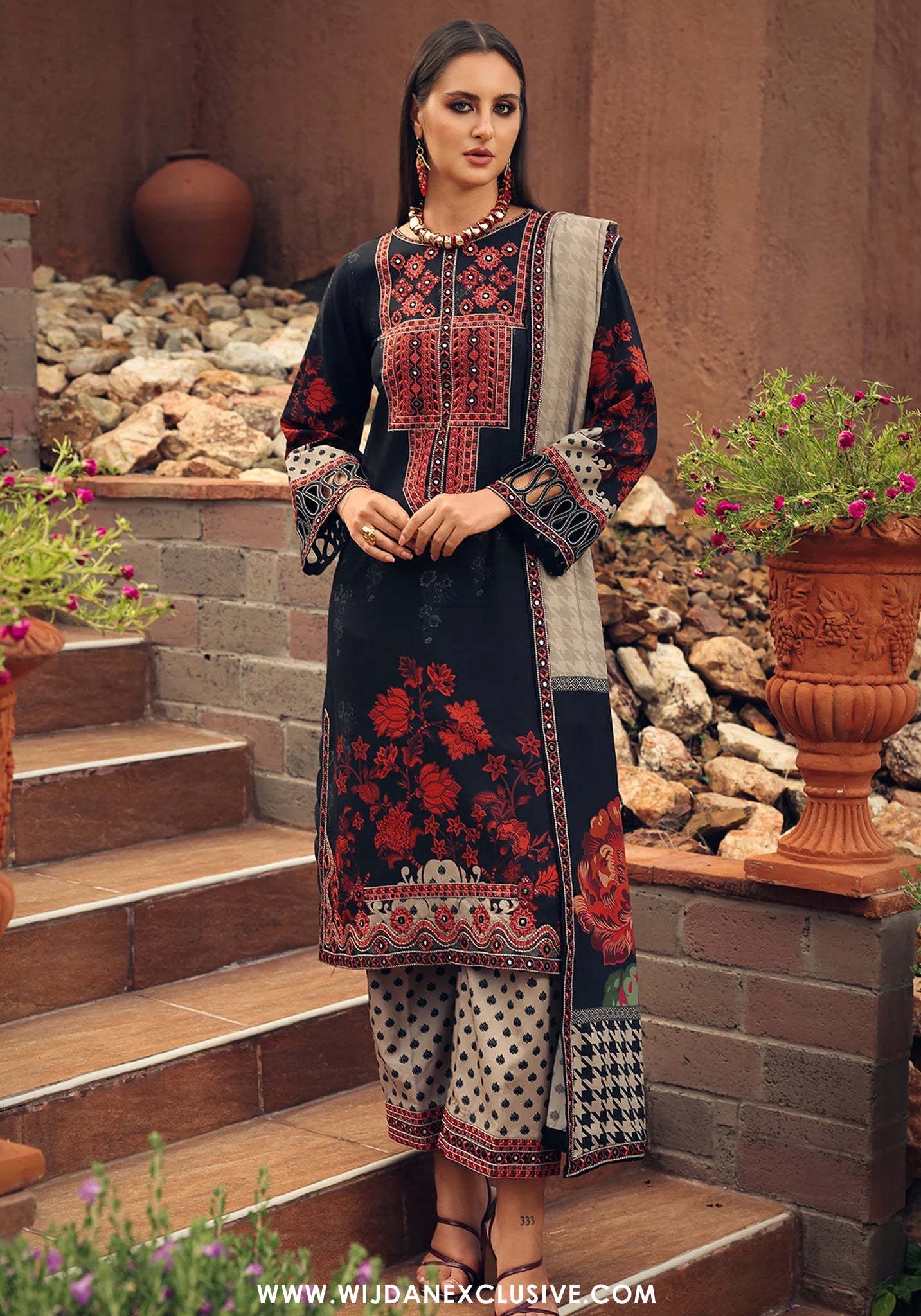 Combination by Charizma | Unstitched Embroidered Linen Collection - 2026 (CCW7-10)