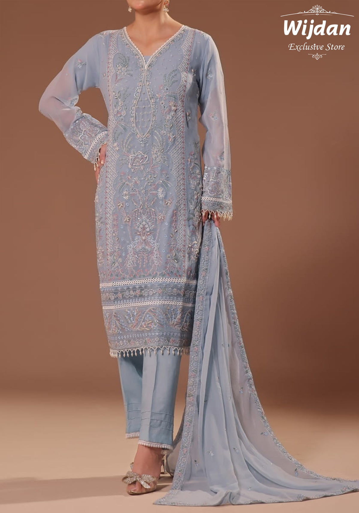 La Fleur Formals Pret Collection'24 by Amna Khadija D-10