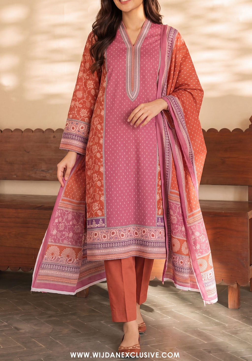 VS Daman Unstitched Exclusive Cambric Printed Vol-01 Collection - 2026 (D-959)