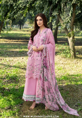 Elaf Chikankari Unstitched Print Collection - 2026 ERC-3A MAN MAYAL