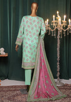 HZ Satranga Embroidered Lawn Collection D-10