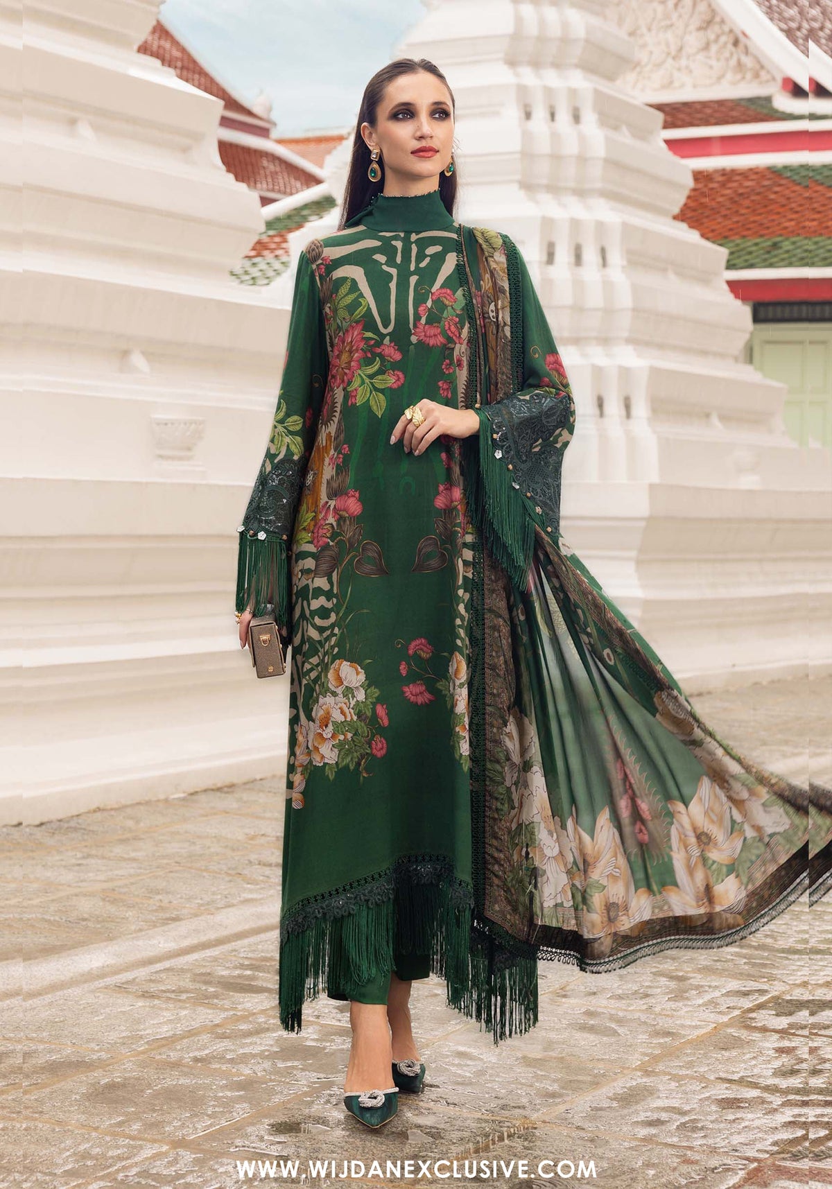 M.Prints | Unstitched Winter Shawl Edit - 2025 MPT-2810-A