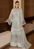 Lazawal by Lamisah | Unstitched Embroidered Formal Chiffon Collection - 2026 (MINT MIRAGE)