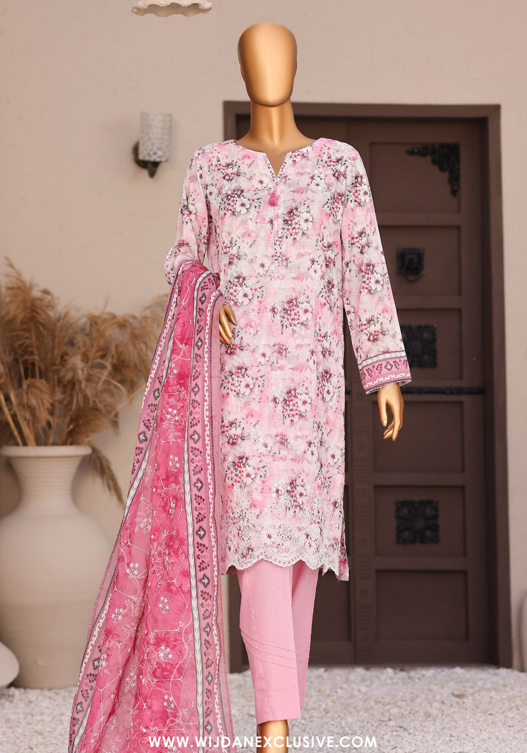 Elite by HZ Textile | Unstitched Embroidered Lawn Collection - 2026 (EC-1283)