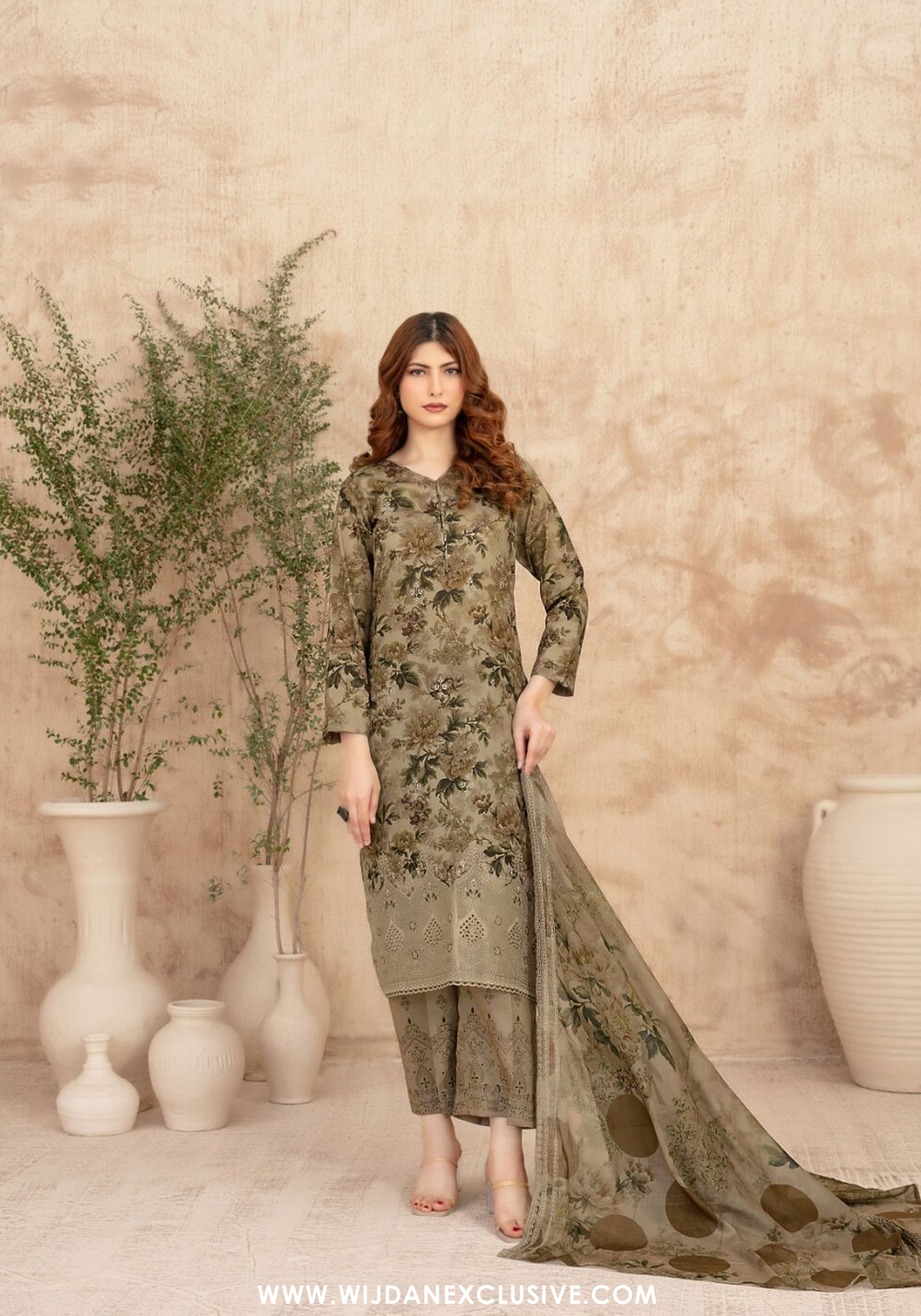 Merrachi by Tawakkal | Unstitched Embroidered Fancy Lawn Collection – 2026 (D-10)