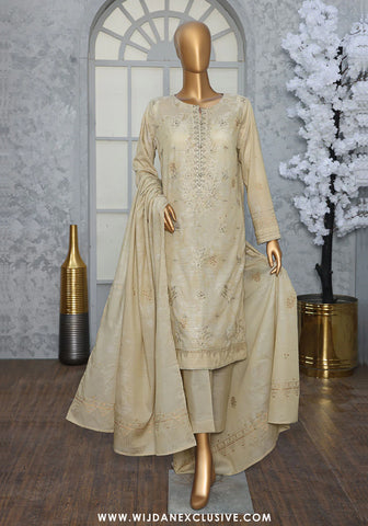 HZ Valencia Unstitched Embroidered Jacquard Vol-II Winter Collection - 2025 VJE-20