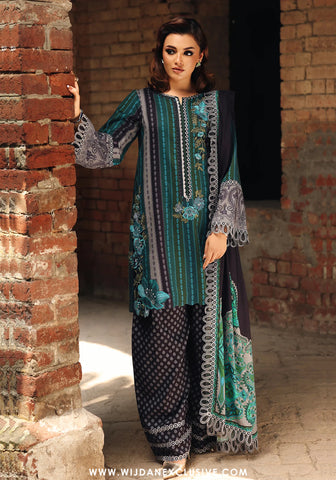 Combination by Charizma | Unstitched Embroidered Linen Vol-II Winter - 2025 CCW6-12