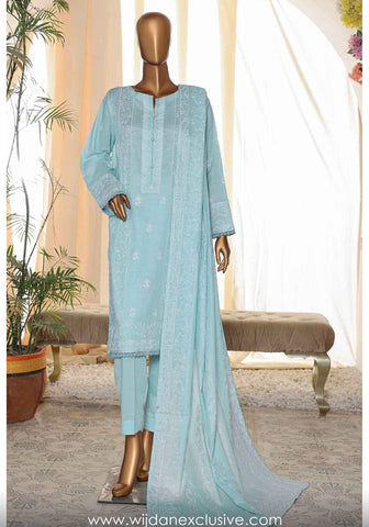 HZ Exclusive Printed Slub Lawn Collection'25 D-10