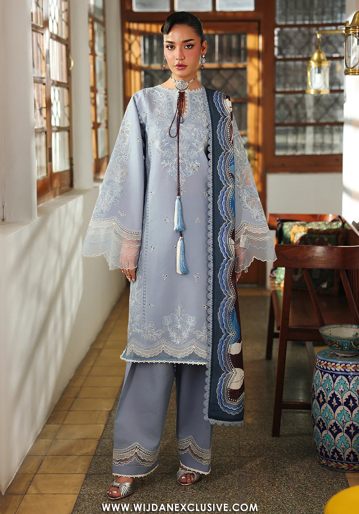 Lumina by Bin Ilyas | Unstitched Summer Lawn Collection - 2026 L72-A